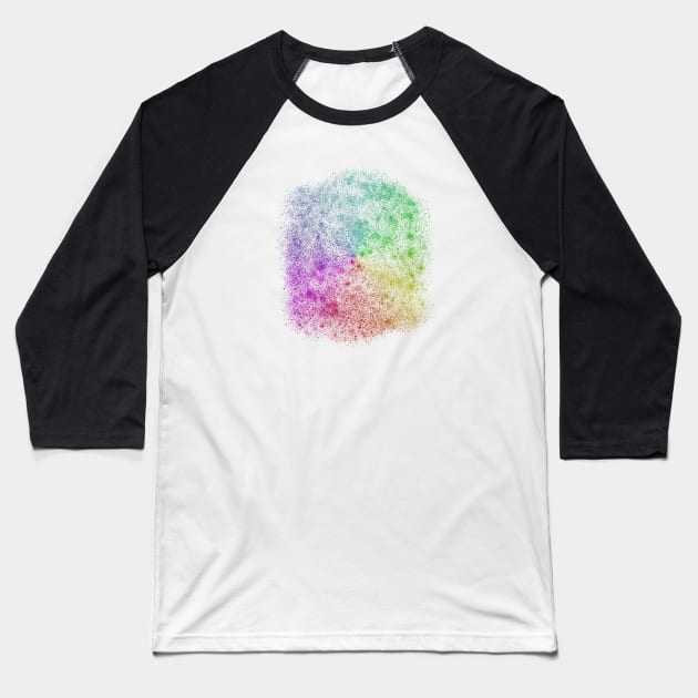 colors Baseball T-Shirt by claudiolemos